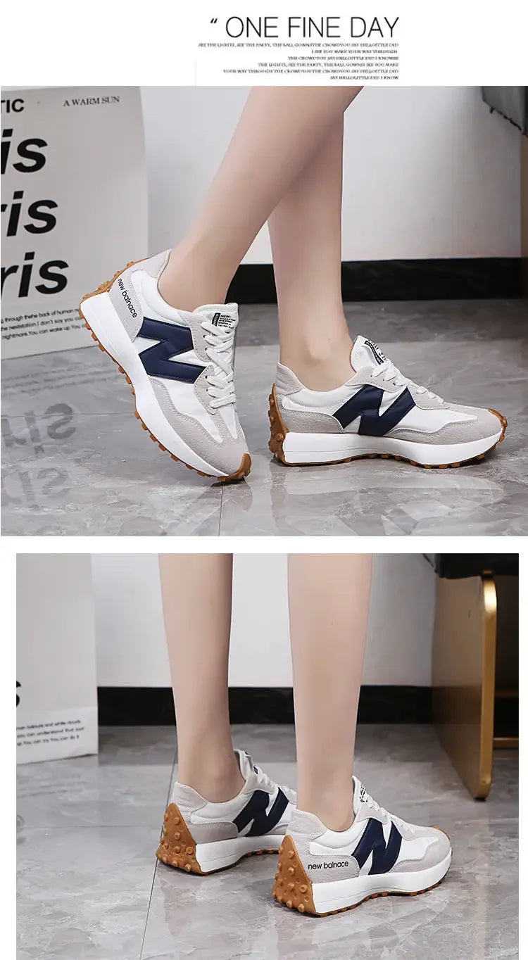 New Women's Causal Sneakers Summer Shoes Woman Fashion Breathable Lace Up Sports Shoes for Women Platform Walking Designer Shoes