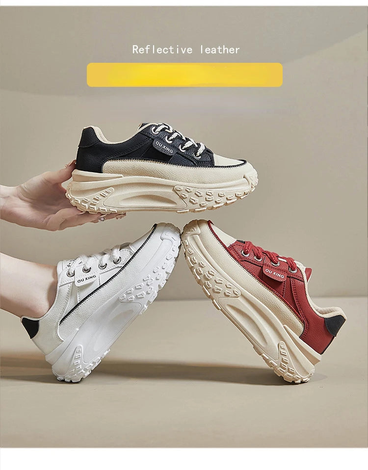 Sneakers for Women Fashion Platform Casual Shoes High Quality Anti-Slip Women's Sport Shoes designer Versatile Women tenis Shoes