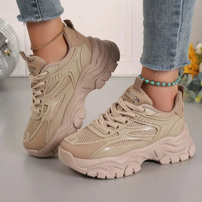 Women Sneakers New Fashion Chunky Sneakers Women Outdoor Tennis Platform Sports Shoes for Women Lightweight Designer Shoes