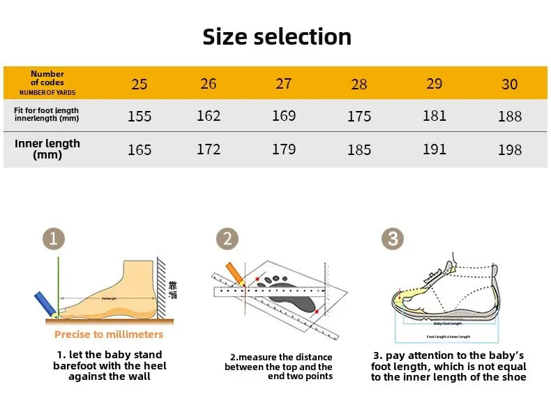 Fashion Boys Shoes New Walking ShoesKids Shoes Boys Girls Sneakers Breathable and Comfortable Wearable Non-slip Running Shoes