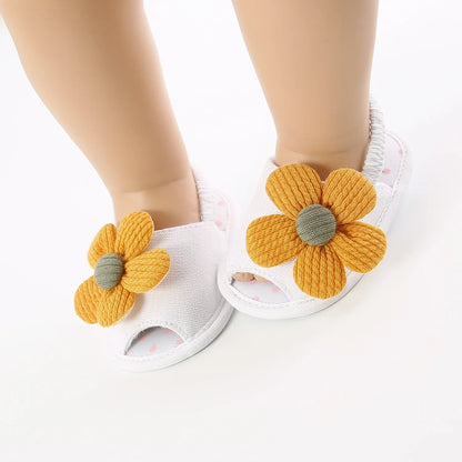 Baby Girls Sandals Summer Shoes Outdoor First Walker Toddler Girls Shoes for Summer