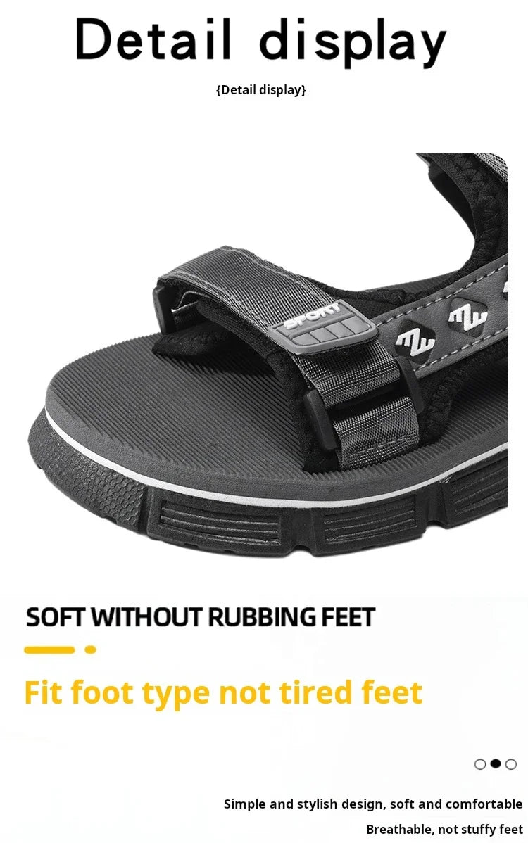 Summer Lightweight Shoes New Outdoor Comfortable Casual Sandals Men Sandals Fashion Leisure Beach Holiday Sandals for Mens