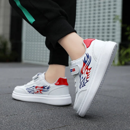 Children's Sports Shoes Boys Casual Running Sneakers Breathable Non-Slip Flat Walking Shoes Fashion Kids Athletic Footwear