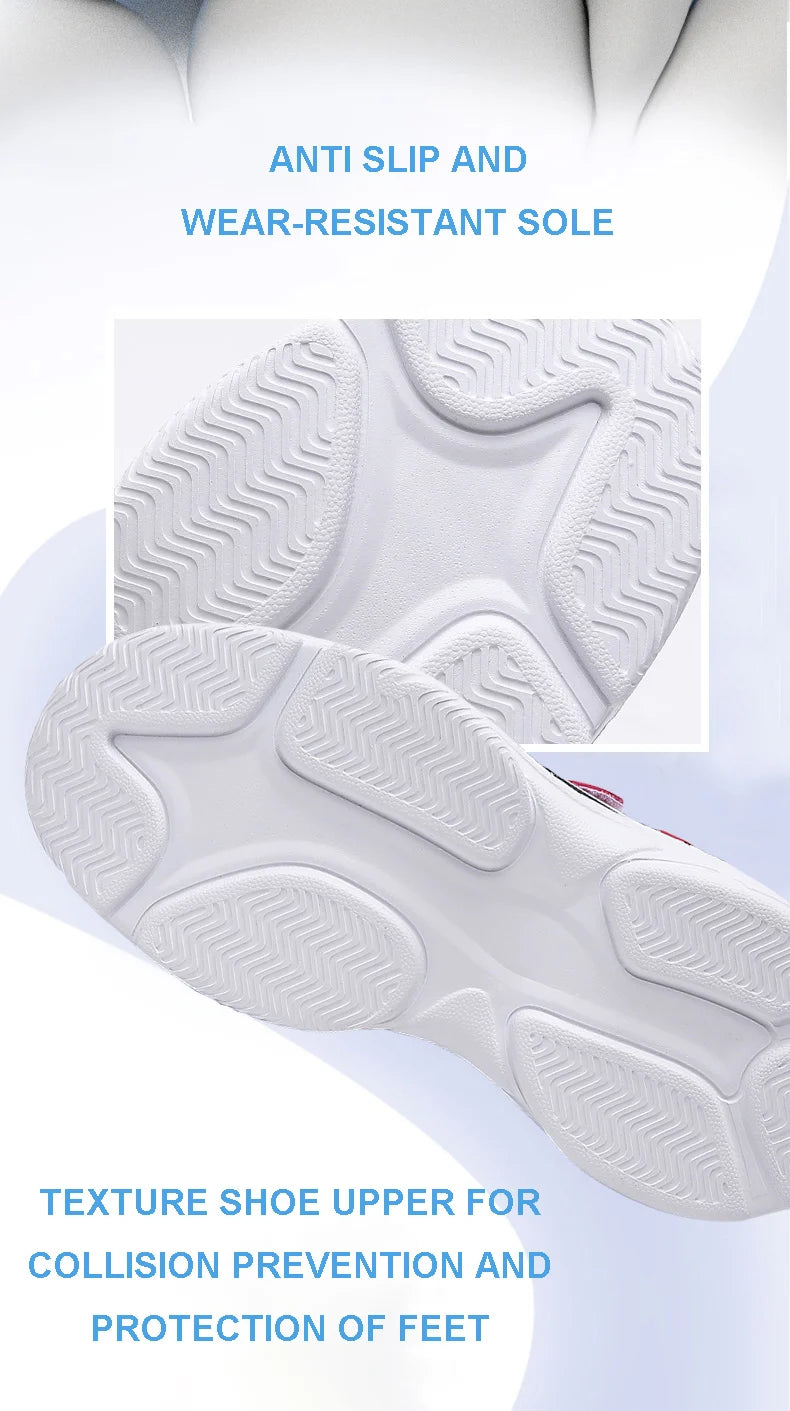 Kids Shoes Boys Sneakers Red PU Leather Children Sneakers New Fashion Casual Fashion Sports Outdoor Running Tennis Shoes for Boy