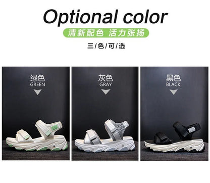 Sandals Women Shoes New Summer Sports Daddy Fashion Casual Non-Slip Platform non-slip Beach Shoes Sandalias