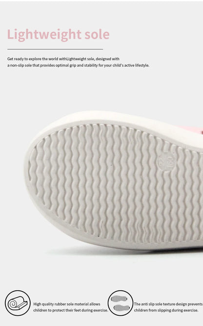 Girls Sneakers Spring Autumn Kids Fashion Brand Sport Running Chunky Trainers Baby Children Casual Glittler Star Shoes Soft Sole