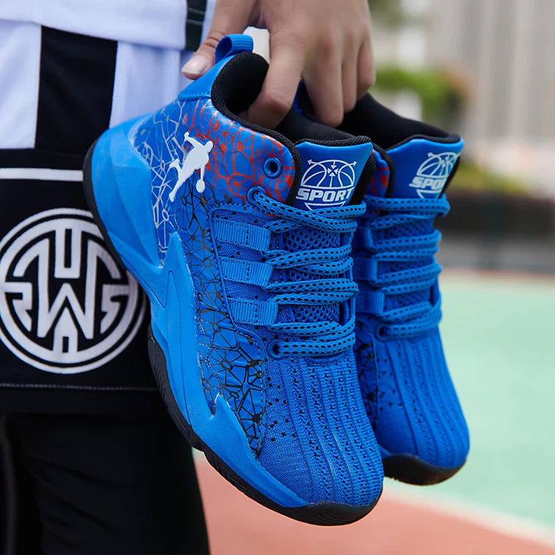Kids Sneakers Boys Basketball Shoes Children's Casual Shoes Outdoor Training Running Sneakers Child Non-slip Comfortable 8