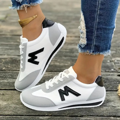 Women Sneakers 2024 New Fashion Round Head Versatile Comfortable Breathable Shoes for Women Casual Soft Shallow Sneakers Women