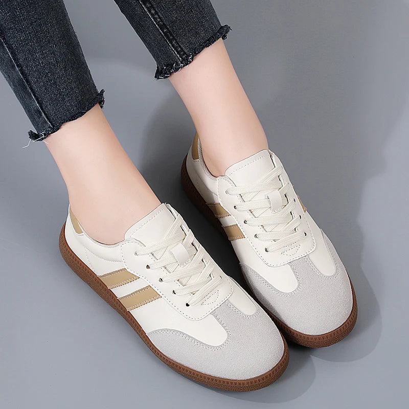 Woman Sneakers Fashion Spring Trend Casual Flats Female Comfort White Women's Moccasins Platform Shoes for Women Loafers