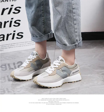 New Women's Causal Sneakers Summer Shoes Woman Fashion Breathable Lace Up Sports Shoes for Women Platform Walking Designer Shoes