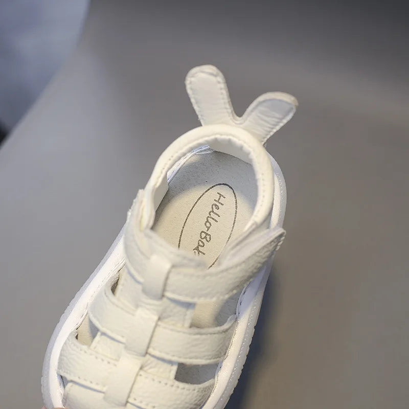 Baby Genuine Leather Sandals Boys & Girl's Summer Shoes Infant Toddler Shoes Non-slip Soft-soled Kids Children Casual Beach Sandals