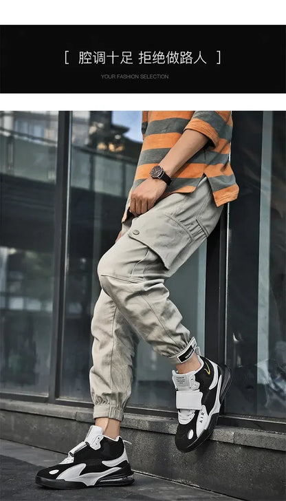 Basketball Shoes for Men Air Cushion Jogging Sport Shoe Breathable Women Basket Sneakers Comfortable Outdoor Training Shoes
