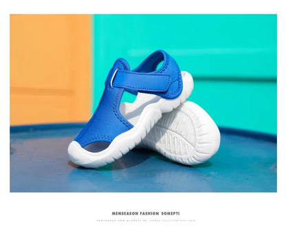 Baby Sports Sandals Brand Fashion Kids Shoes Girls Boys Breathable Anti-slip Beach Toddler Sandal Soft Sole Children Shoes