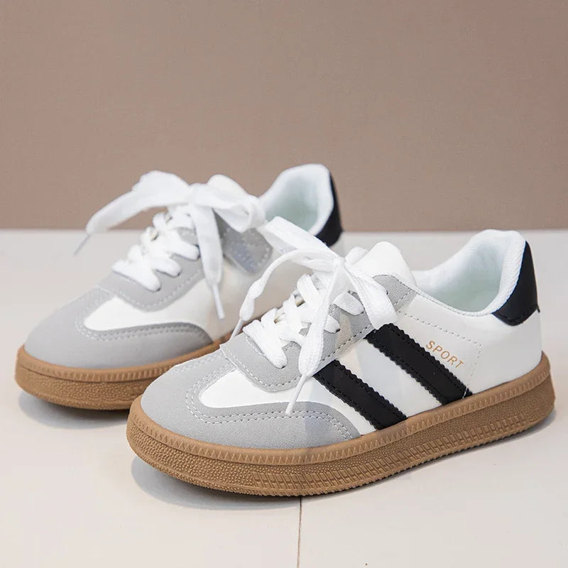 Kids Sneakers for Girls Spring Autumn New Boys Sneakers Fashion Patchwork Versatile Children Causal Tennis Shoes Hook Loop