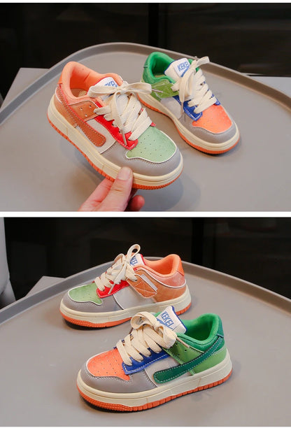 New Style Spring Autumn Children's Casual Sneakers Comfortable Breathable Sports Shoes for Boys and Girls Kids Shoes