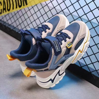 Fashion Children Sneakers Boys Shoes Leather Pu Kids Shoes School Casual Sports Tennis Sneakers for Girls
