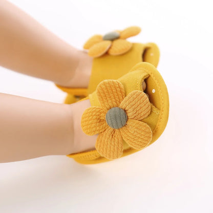 Baby Girls Sandals Summer Shoes Outdoor First Walker Toddler Girls Shoes for Summer
