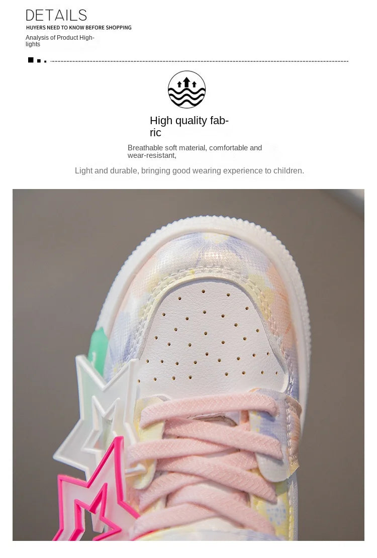 Spring Kids Shoes Fashion Classic Non-slip Children Sneakers Autumn New Walking Shoes for Girls Casual Outdoor