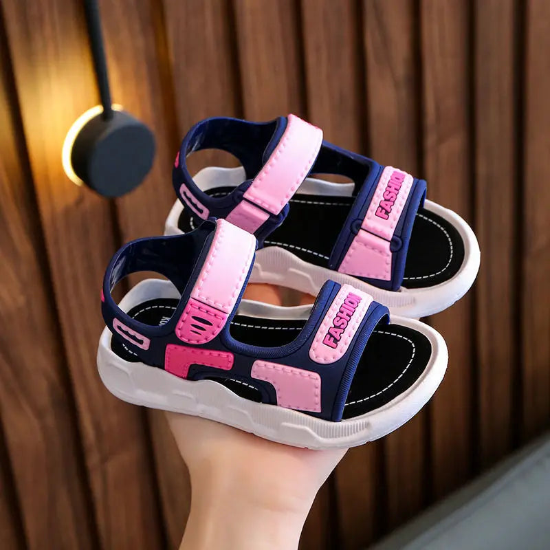 Fashion Kids Sandals Baby Shoes Boy Soft Sole Non-slip Boys Girls Sandals Toddler Children's Shoes Summer Beach