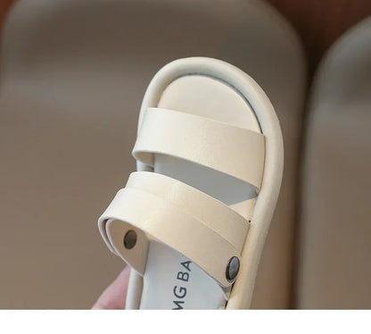 Children's Sandals  Summer New Style Beach Shoes Soft Bottom Boys' Shoes Trendy Casual Wear Ideal for Outdoor Activities