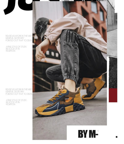 Imported Original Mens Luxury Platform Sneakers