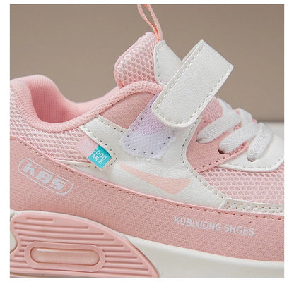 Children's Platform Sneakers Spring Autumn New Girls' Mesh Breathable Flats Lightweight Comfortable Non Slip Boys' Running Shoes