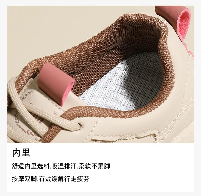 Low-top casual sneakers for women, versatile sports shoes, chunky dad shoes, slip-resistant and durable fashion shoes, KT299-1