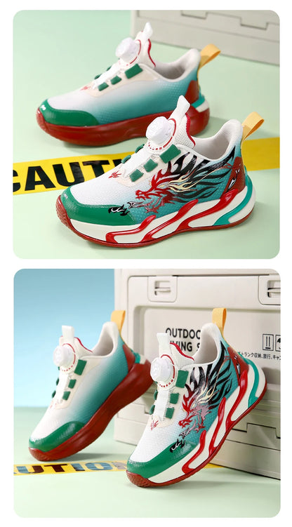 Imported Original Kids Rotary Buckle Sneakers