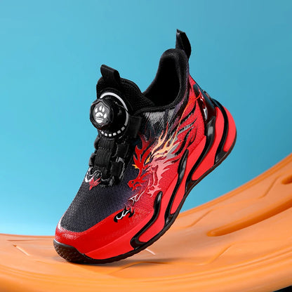 Imported Original Kids Rotary Buckle Sneakers