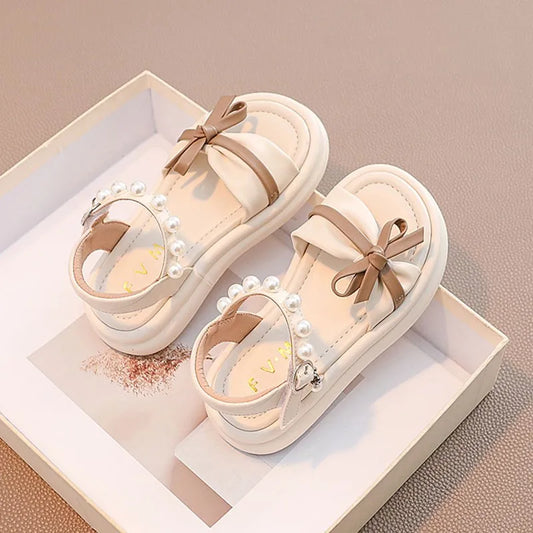 Girls' Shoes Children's Princess Sandals New Summer Summer Baby Soft Soled Ocean Beach Big Children's Sandals