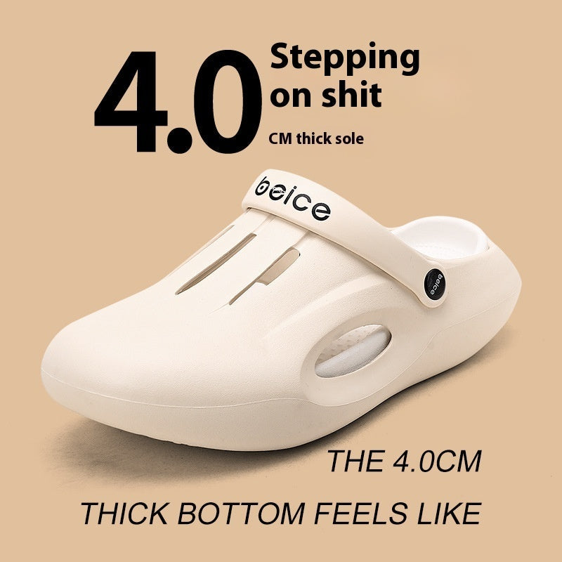 Men's Summer Wear Thick-soled Soft-soled Non-slip Deodorant Sandals (Available)