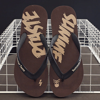 Non-slip Trendy Men's Flip-flops Men's Flip-flops (Available)