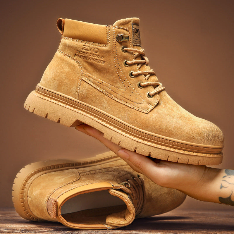 Spring, Summer And Winter Big British Style Men's Shoes Retro