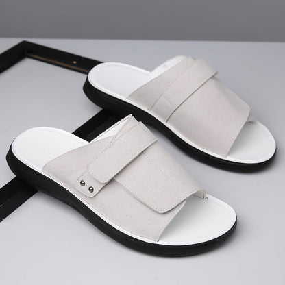 Summer Fashion All-matching Lightweight Youth Men's Slippers