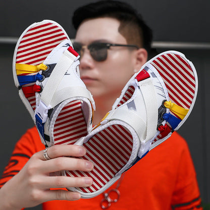 Ins Internet Hot Fashionable Men's Slippers (Available)