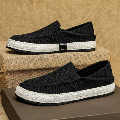 Summer Leisure Old Beijing Linen Cloth Shoes (Available)