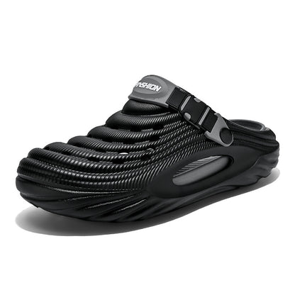 Men's Simple And Stylish Casual Platform Slippers
