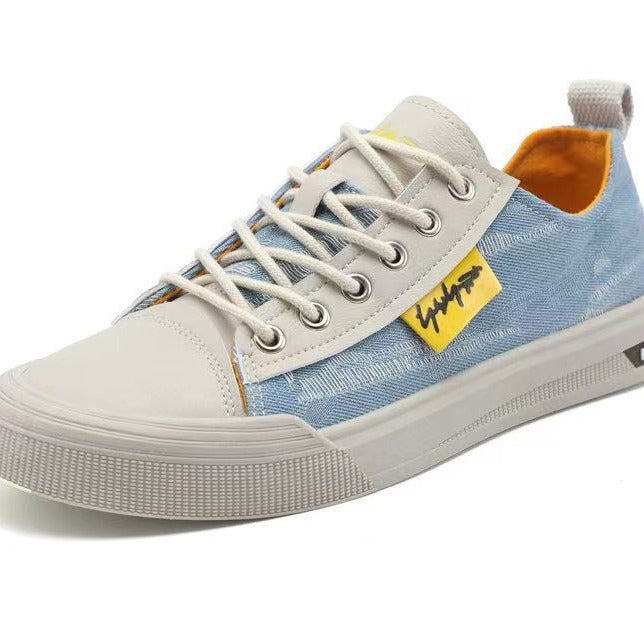 Student Trendy Men's Casual Canvas Shoes (Available)