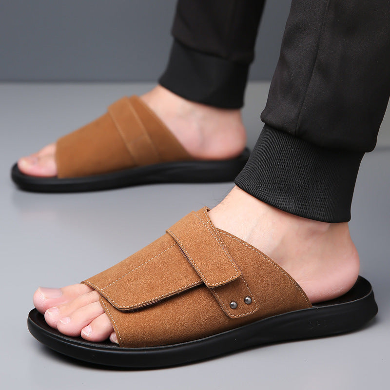 Summer Fashion All-matching Lightweight Youth Men's Slippers