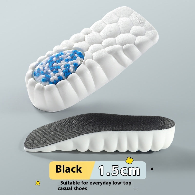Soft Bottom Comfortable Insole With Increased Height Inside   (Available)