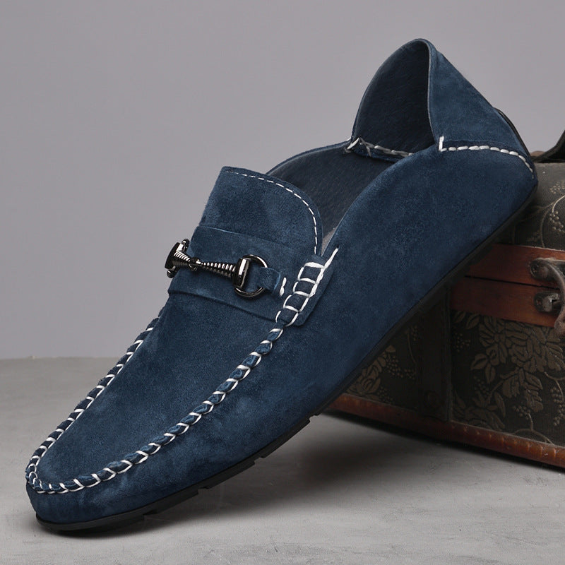 Men's Suede Leather Breathable Casual Shoes