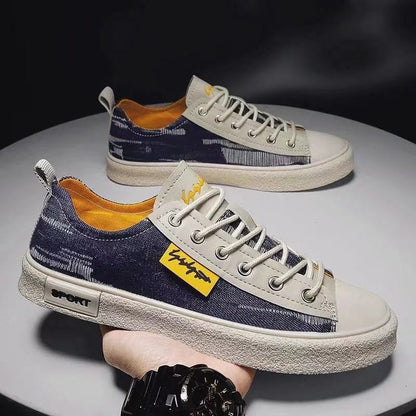 Student Trendy Men's Casual Canvas Shoes (Available)