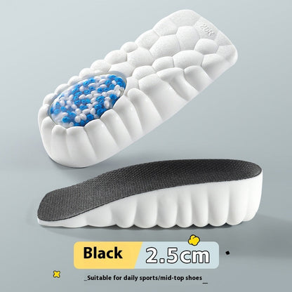 Soft Bottom Comfortable Insole With Increased Height Inside   (Available)