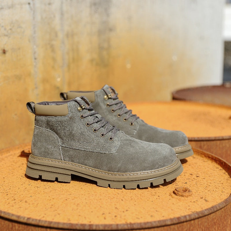 Spring, Summer And Winter Big British Style Men's Shoes Retro