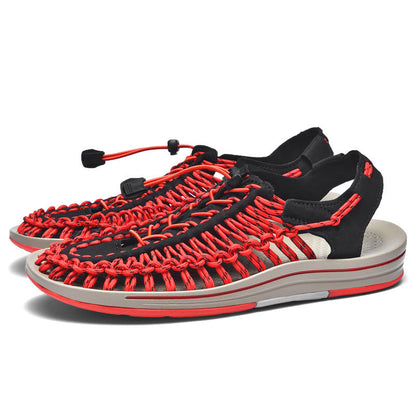 Men's Summer Outdoor Multicolor Plus Size Beach Sandals (Available)