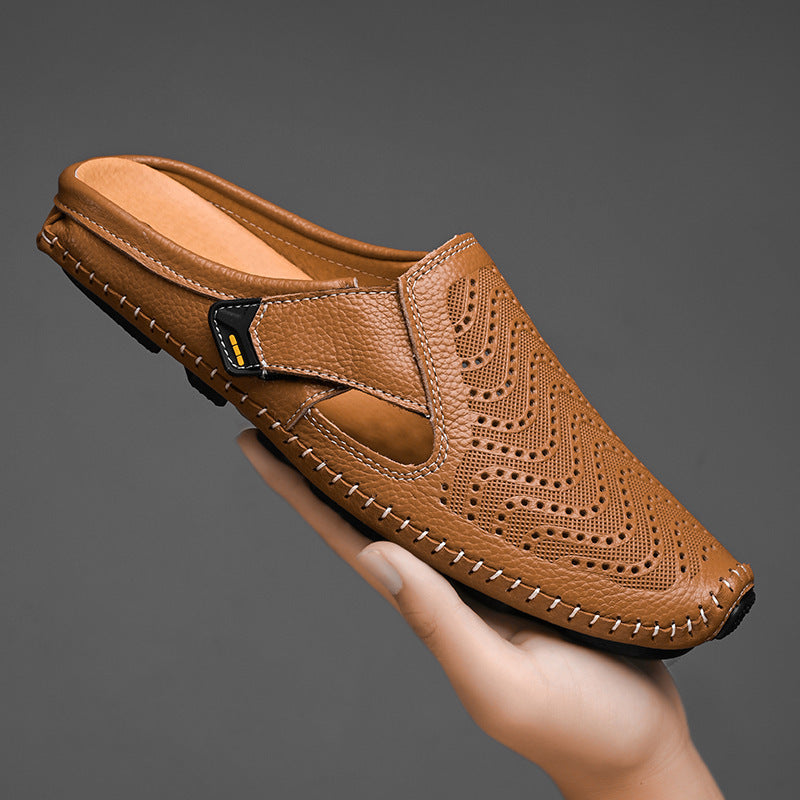 Fashion Men's Closed Toe Casual Breathable Sandals