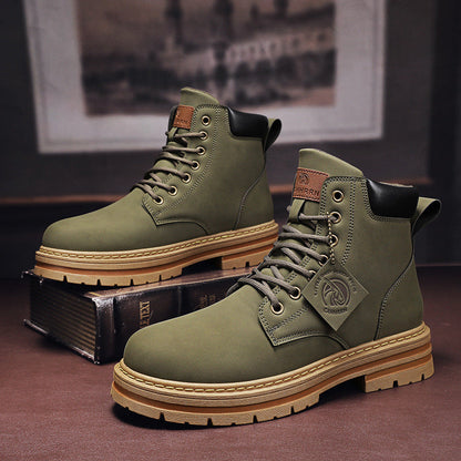 Martin Boots Men's British Style Retro