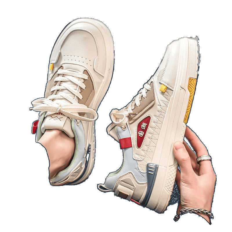 Spring New National Trendy Style Sports White Shoes Student Versatile Casual Sneakers