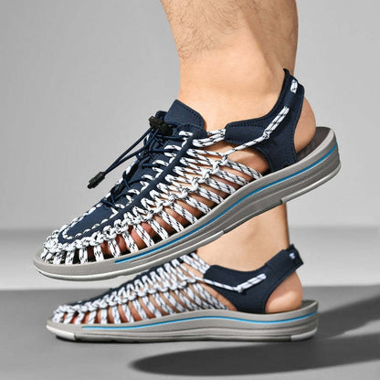 Men's Summer Outdoor Multicolor Plus Size Beach Sandals (Available)